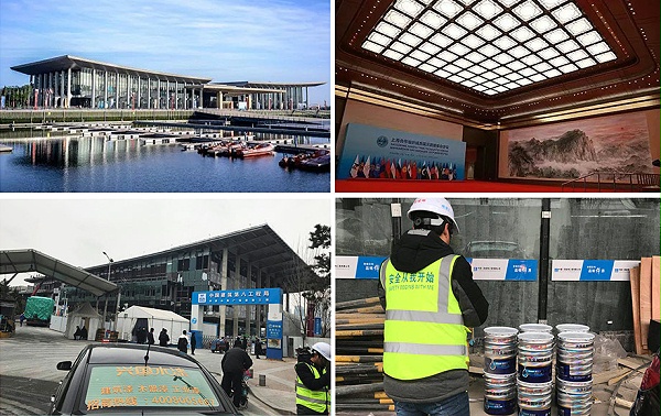 兴国为上合组织青岛峰会供应高环保水性漆